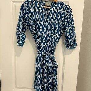 Maeve by Anthropologie XS Belted Shirt Dress
